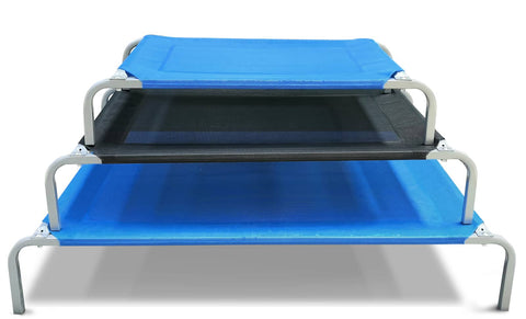 Darrahopens Pet Care YES4PETS Medium Pet Dog Puppy Cat Bed Trampoline Hammock Cot Bed 100 x 60 x 19 cm