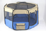 Darrahopens Pet Care YES4PETS Small Blue Dog Cat Puppy Rabbit Guinea Pig Cage Cat Soft Playpen