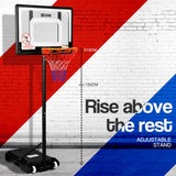 darrahopens Sports & Fitness > Basketball & Accessories Dr.Dunk Adjustable Basketball Stand System Kids Hoop Portable Height Rim Ring
