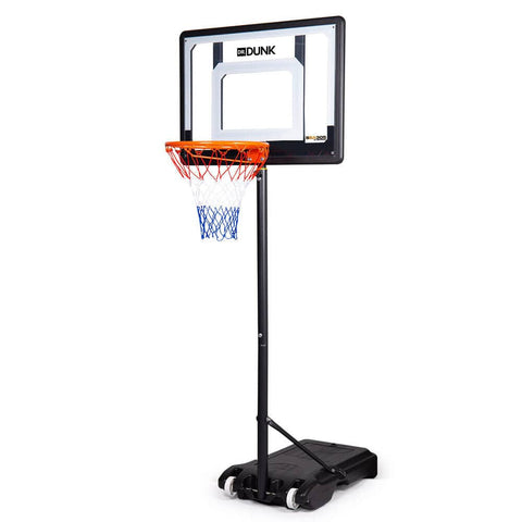 darrahopens Sports & Fitness > Basketball & Accessories Dr.Dunk Adjustable Basketball Stand System Kids Hoop Portable Height Rim Ring