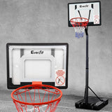 darrahopens Sports & Fitness > Basketball & Accessories Everfit Adjustable Portable Basketball Stand Hoop System Rim