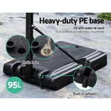 darrahopens Sports & Fitness > Basketball & Accessories Everfit Adjustable Portable Basketball Stand Hoop System Rim