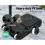 darrahopens Sports & Fitness > Basketball & Accessories Everfit Adjustable Portable Basketball Stand Hoop System Rim