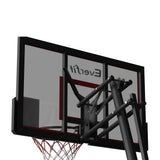 Darrahopens Sports & Fitness > Basketball & Accessories Everfit Portable Basketball Hoop Stand System Height Adjustable Net Ring Red