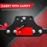 Darrahopens Sports & Fitness > Bikes & Accessories 2 Bike Rack for Car SUV Rear Bicycle Holder Carrier Hitch Mount Platform Holder