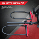 Darrahopens Sports & Fitness > Bikes & Accessories 2 Bike Rack for Car SUV Rear Bicycle Holder Carrier Hitch Mount Platform Holder