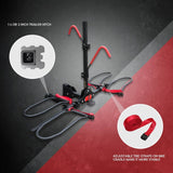 Darrahopens Sports & Fitness > Bikes & Accessories 2 Bike Rack for Car SUV Rear Bicycle Holder Carrier Hitch Mount Platform Holder