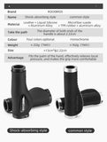 Darrahopens Sports & Fitness > Bikes & Accessories Deluxe Hand Grips Shock Absorbing Rockbros MTB Mountain Bike Tourer Double Lock BLUE Handlebar Grips Anti-skid 2.22cm