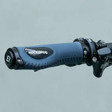 Darrahopens Sports & Fitness > Bikes & Accessories Deluxe Hand Grips Shock Absorbing Rockbros MTB Mountain Bike Tourer Double Lock BLUE Handlebar Grips Anti-skid 2.22cm