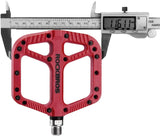 Darrahopens Sports & Fitness > Bikes & Accessories Extra Large MTB Flat Pedal Orange Nylon Composite 208g Stud Pin Grips RED Rockbros