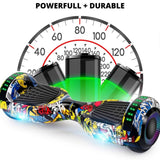 Darrahopens Sports & Fitness > Bikes & Accessories Funado Smart-S W1 Hoverboard (Hip-Hop Graffiti) FND-HB-107-QK