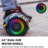 Darrahopens Sports & Fitness > Bikes & Accessories Funado Smart-S W1 Hoverboard (Hip-Hop Graffiti) FND-HB-107-QK