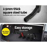Darrahopens Sports & Fitness > Bikes & Accessories Giantz 4 Bicycle Bike Carrier Rack for Car Rear Hitch Mount 2" Foldable Black