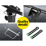 darrahopens Sports & Fitness > Bikes & Accessories Giantz Bike Carrier 4 Bicycle Car Rear Rack Hitch Mount 2" Towbar Foldable Steel