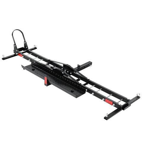 darrahopens Sports & Fitness > Bikes & Accessories Giantz Motorcycle Carrier 2 Arms Rack Ramp Motorbike Dirt Bike 2"Hitch Towbar