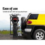 darrahopens Sports & Fitness > Bikes & Accessories Giantz Motorcycle Motorbike Carrier Rack 2" Towbar Arm Rack Dirt Bike Ramp Steel