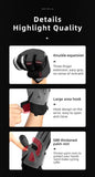Darrahopens Sports & Fitness > Bikes & Accessories MTB Heated Gloves Large for Mountain Road Bike Breathable Winter Autumn Cycling Camping Running Outdoor Sport Rockbros