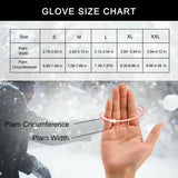 Darrahopens Sports & Fitness > Bikes & Accessories MTB Heated Gloves Large for Mountain Road Bike Breathable Winter Autumn Cycling Camping Running Outdoor Sport Rockbros