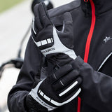Darrahopens Sports & Fitness > Bikes & Accessories MTB Heated Gloves XLarge for Mountain Road Bike Breathable Winter Autumn Cycling Camping Running Outdoor Sport Rockbros