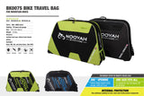 Darrahopens Sports & Fitness > Bikes & Accessories NOOYAH Bike GREY Travel Case Bike Bag Shell EVA Tough material MTB Mountain Bike Road Bike TT 700c Gravel Bike Ebike 29er etc - BK007S