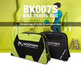 Darrahopens Sports & Fitness > Bikes & Accessories NOOYAH Bike GREY Travel Case Bike Bag Shell EVA Tough material MTB Mountain Bike Road Bike TT 700c Gravel Bike Ebike 29er etc - BK007S