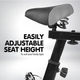 Darrahopens Sports & Fitness > Bikes & Accessories Powertrain Home Gym Flywheel Exercise Spin Bike - Blue