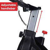 Darrahopens Sports & Fitness > Bikes & Accessories PowerTrain RX-600 Exercise Spin Bike Cardio Cycle - Blue