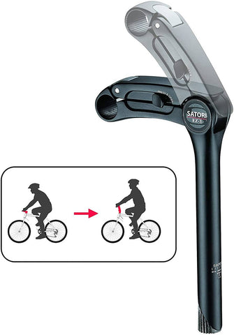 Darrahopens Sports & Fitness > Bikes & Accessories Satori EZ3 Quill Height Adjustable Stem MTB Mountain Quick Release