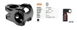 Darrahopens Sports & Fitness > Bikes & Accessories Satori URSA AICR 31.8mm Universal Cable Stem MTB Mountain Bike
