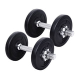 darrahopens Sports & Fitness > Fitness Accessories 10KG Dumbbells Dumbbell Set Weight Training Plates Home Gym Fitness Exercise