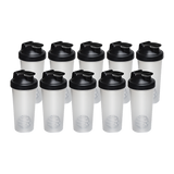 darrahopens Sports & Fitness > Fitness Accessories 10x 700ml GYM Protein Supplement Drink Blender Mixer Shaker Shake Ball Bottle