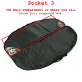 Darrahopens Sports & Fitness > Fitness Accessories 115cm Portable Compound Bow bag Archery Arrows Carry Bag Case With Arrow Holder