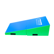 darrahopens Sports & Fitness > Fitness Accessories 120x60x35cm Foldable Soft Incline Gymnastics Mat Wedge Yoga Gym Balance Training