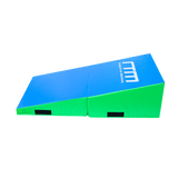 darrahopens Sports & Fitness > Fitness Accessories 120x60x35cm Foldable Soft Incline Gymnastics Mat Wedge Yoga Gym Balance Training
