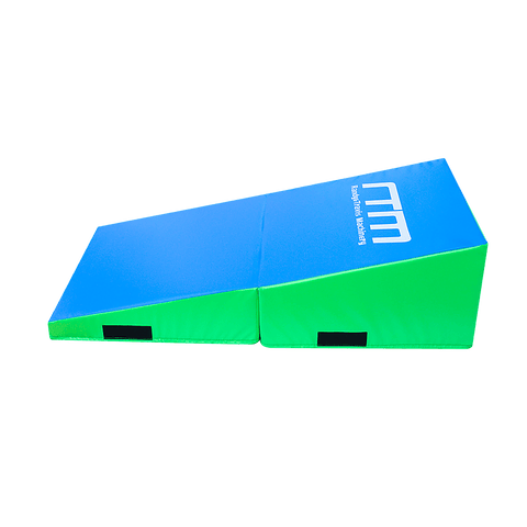 darrahopens Sports & Fitness > Fitness Accessories 120x60x35cm Foldable Soft Incline Gymnastics Mat Wedge Yoga Gym Balance Training