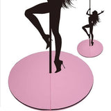 darrahopens Sports & Fitness > Fitness Accessories 160cm Diameter Exercise Mat for Dancing Pole