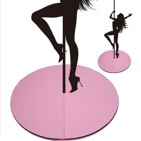 darrahopens Sports & Fitness > Fitness Accessories 160cm Diameter Exercise Mat for Dancing Pole