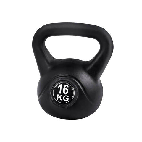 darrahopens Sports & Fitness > Fitness Accessories 16KG Kettlebell Kettle Bell Weight Kit Fitness Exercise Strength Training