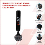 darrahopens Sports & Fitness > Fitness Accessories 170cm Free Standing Boxing Punching Bag Stand MMA UFC Kick Fitness
