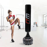 darrahopens Sports & Fitness > Fitness Accessories 170cm Free Standing Boxing Punching Bag Stand MMA UFC Kick Fitness