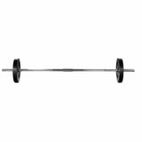 darrahopens Sports & Fitness > Fitness Accessories 18KG Barbell Weight Set Plates Bar Bench Press Fitness Exercise Home Gym 168cm
