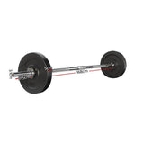 darrahopens Sports & Fitness > Fitness Accessories 18KG Barbell Weight Set Plates Bar Bench Press Fitness Exercise Home Gym 168cm