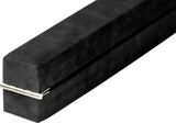 darrahopens Sports & Fitness > Fitness Accessories 2.2m Gymnastics Folding Balance Beam Black Synthetic Suede