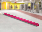 darrahopens Sports & Fitness > Fitness Accessories 2.2m Gymnastics Folding Balance Beam Pink Synthetic Suede