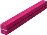 darrahopens Sports & Fitness > Fitness Accessories 2.2m Gymnastics Folding Balance Beam Pink Synthetic Suede