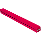 darrahopens Sports & Fitness > Fitness Accessories 2.4m (8FT) Gymnastics Folding Balance Beam Pink Synthetic Suede
