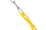 darrahopens Sports & Fitness > Fitness Accessories 2 Pack Swings Seats Heavy Duty 66" Chain Plastic Coated Playground Swing