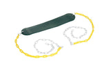 darrahopens Sports & Fitness > Fitness Accessories 2 Pack Swings Seats Heavy Duty 66" Chain Plastic Coated Playground Swing