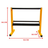 darrahopens Sports & Fitness > Fitness Accessories 2 Tier Dumbbell Rack for Dumbbell Weights Storage