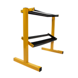 darrahopens Sports & Fitness > Fitness Accessories 2 Tier Dumbbell Rack for Dumbbell Weights Storage